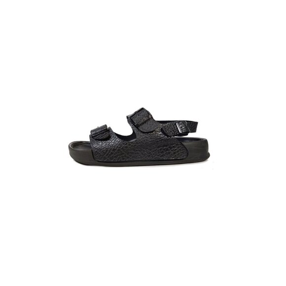 Birkenstock Milano 46 Black with Removable Leather footbed REG Width Mens 13 main image 12